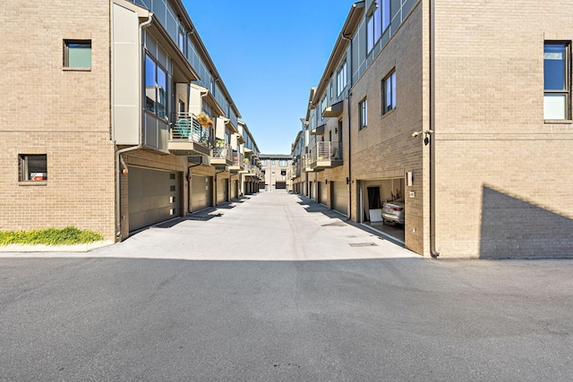 view of street with a residential view