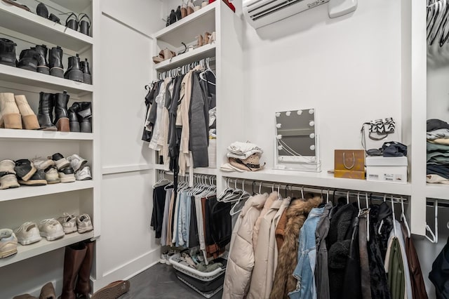 3118 Trevor St, Nashville, TN 37209 - walk in closet with a wall mounted air conditioner