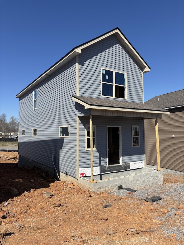 1914 Evans Rd, Clarksville, TN 37042 - back of property with a patio area