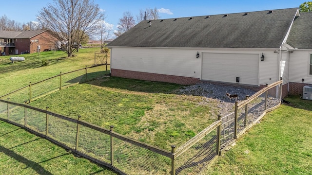 exterior space featuring fence