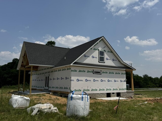 0 Evans Rd, Winchester, TN 37398 - view of side of property featuring a shingled roof