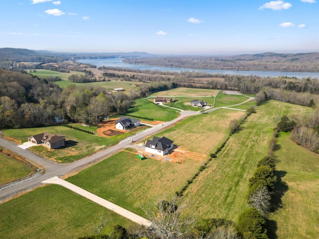 350 Butterfly Cove Trl, Decatur, TN 37322 - drone / aerial view with a rural view and a water view