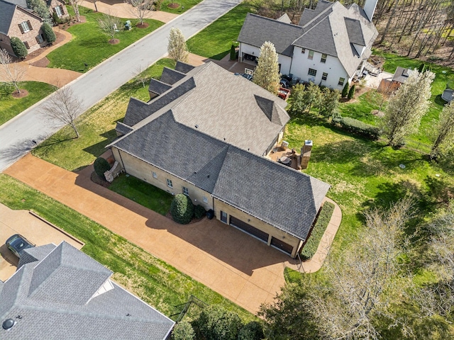 1194 Meadow Bridge Ln, Arrington, TN 37014 - aerial view with a residential view