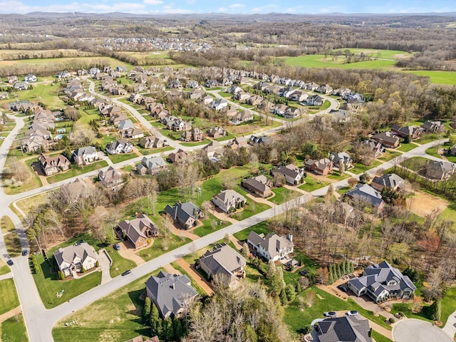 1194 Meadow Bridge Ln, Arrington, TN 37014 - bird's eye view featuring a residential view