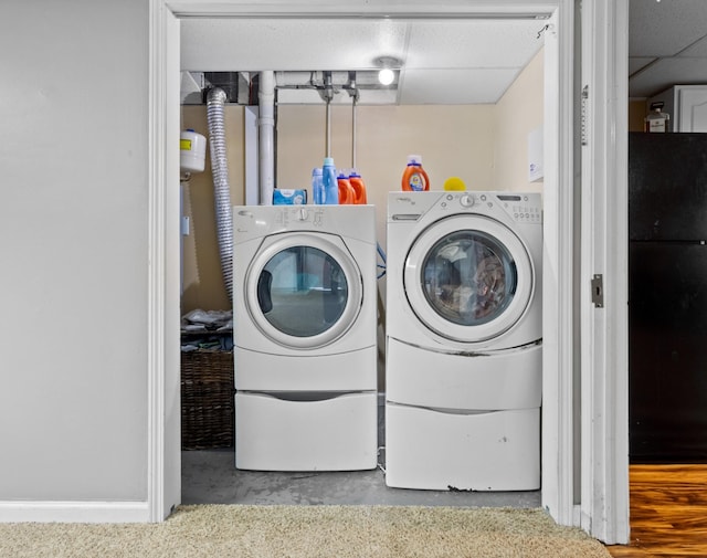 740 Acorn Dr, Clarksville, TN 37043 - laundry room featuring washer and clothes dryer and laundry area