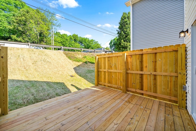 839 Cumberland Dr, Clarksville, TN 37040 - wooden deck with fence