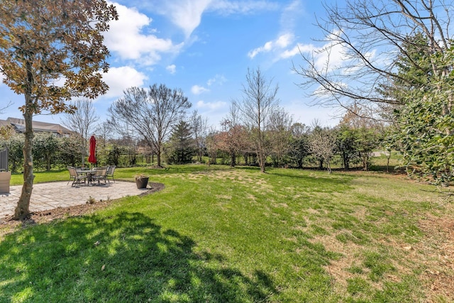 1531 Pumpkin Ridge Ct, Nolensville, TN 37135 - view of yard featuring a patio area