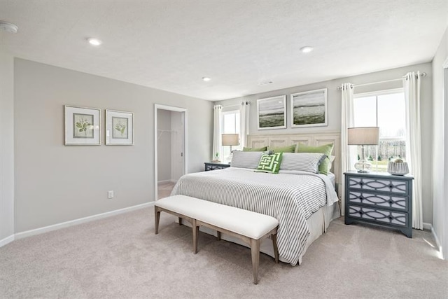 1169 Savannah Ave, Gallatin, TN 37066 - bedroom with light colored carpet, baseboards, and recessed lighting