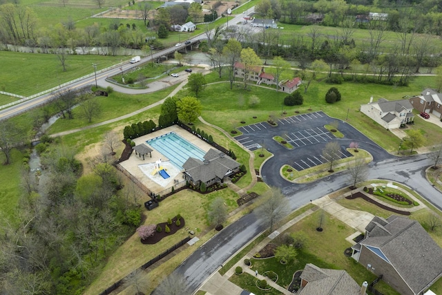 drone / aerial view