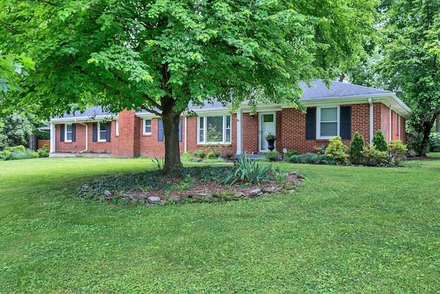 4337 Morriswood Dr, Nashville, TN 37204 - ranch-style house featuring brick siding and a front lawn