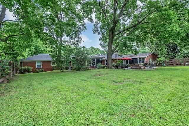 4337 Morriswood Dr, Nashville, TN 37204 - view of yard with a patio