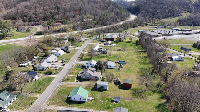 1385 Mitchell St, Celina, TN 38551 - aerial view with a wooded view