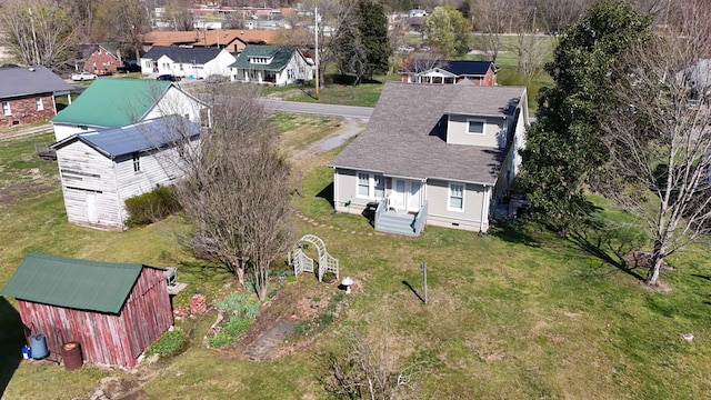 1385 Mitchell St, Celina, TN 38551 - drone / aerial view featuring a residential view