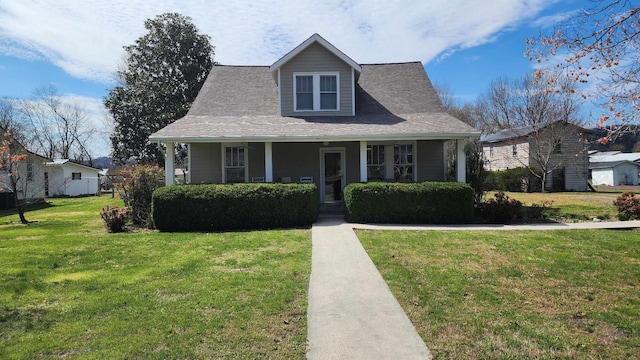 1385 Mitchell St, Celina, TN 38551 - view of front of house featuring a front lawn and a porch