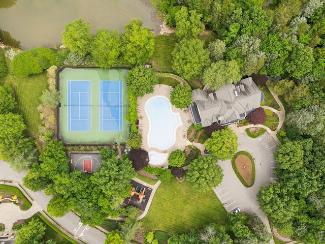 1620 Edgewater Ct, Franklin, TN 37069 - drone / aerial view