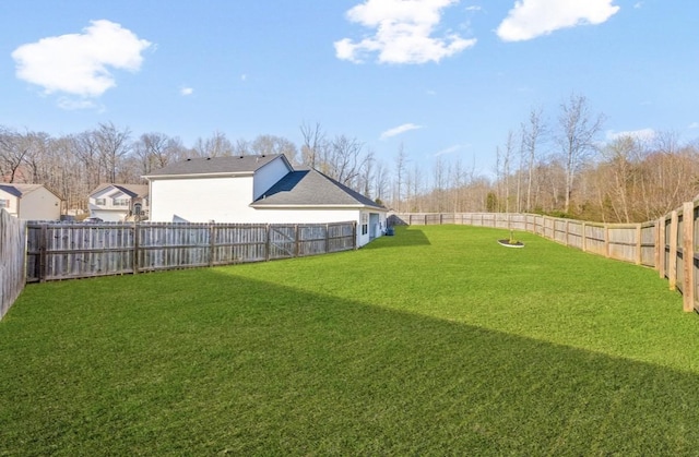 1676 Putnum Dr, Clarksville, TN 37042 - view of yard featuring a fenced backyard