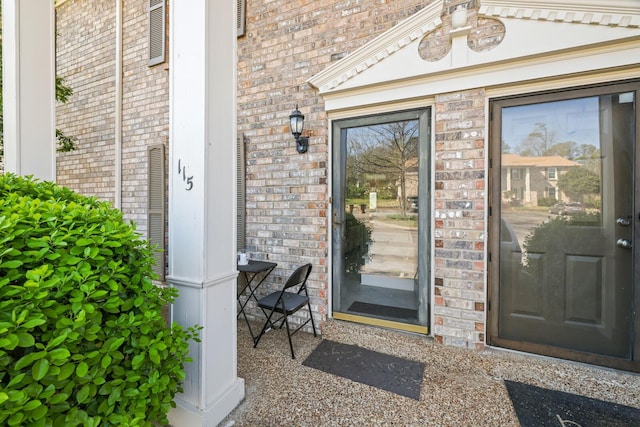 115 Northcrest Ct, Nashville, TN 37211 - doorway to property with brick siding