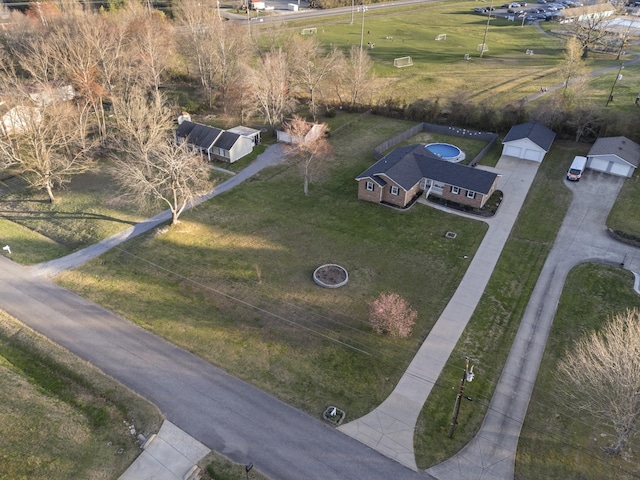 drone / aerial view