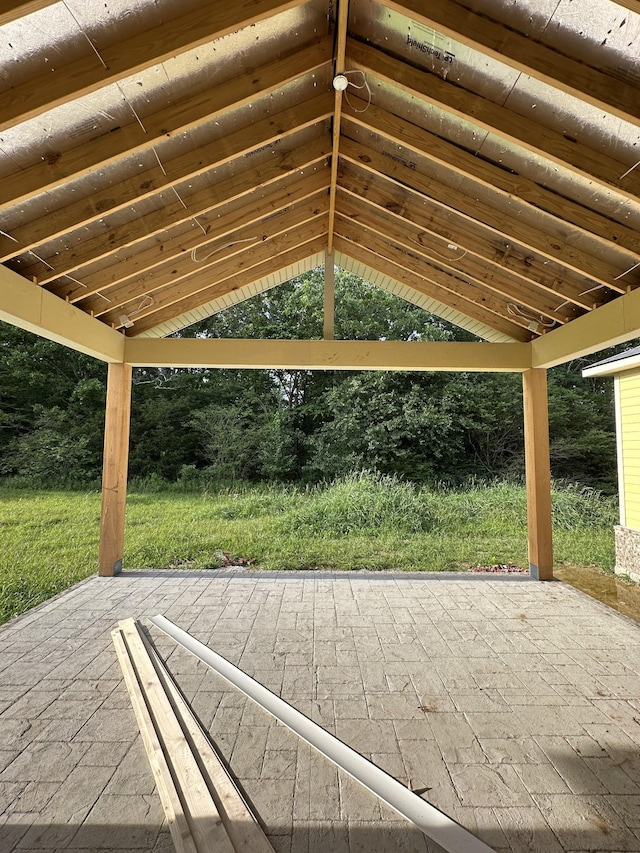 49 Copperas Creek Rd, Tullahoma, TN 37388 - view of patio / terrace with a gazebo
