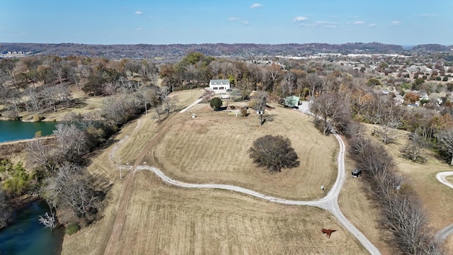 7990 Poplar Creek Rd, Nashville, TN 37221 - drone / aerial view with a water view