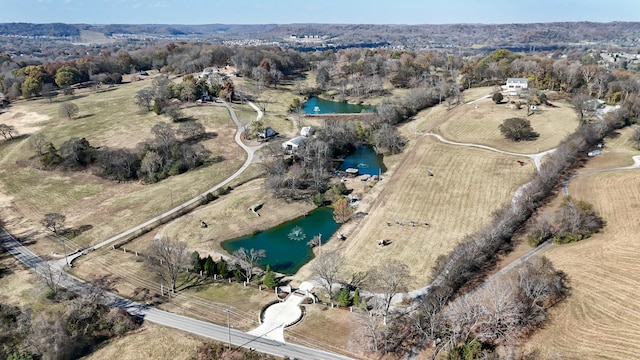 7990 Poplar Creek Rd, Nashville, TN 37221 - aerial view with a water view
