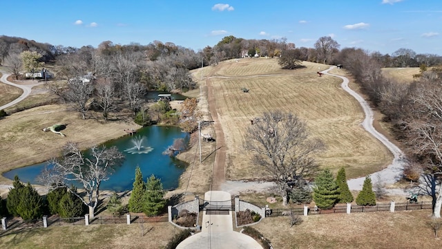 7990 Poplar Creek Rd, Nashville, TN 37221 - drone / aerial view with a water view