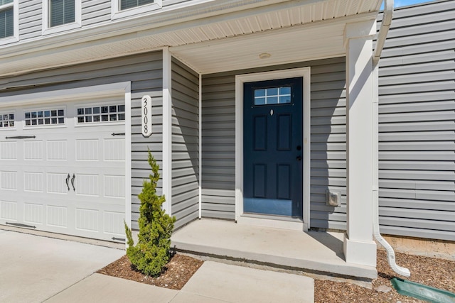 3008 Sapgate Ln, Nashville, TN 37207 - property entrance with an attached garage and concrete driveway