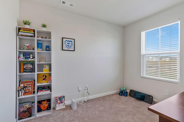 3008 Sapgate Ln, Nashville, TN 37207 - game room featuring baseboards, visible vents, and carpet