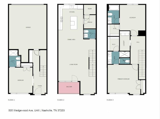 505 Wedgewood Ave Unit I, Nashville, TN 37203 - photo 5