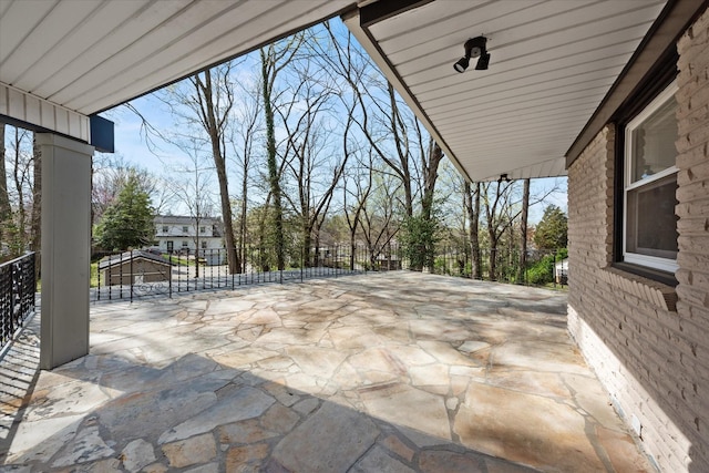 276 E Porters Bluff Rd E, Clarksville, TN 37040 - view of patio with fence