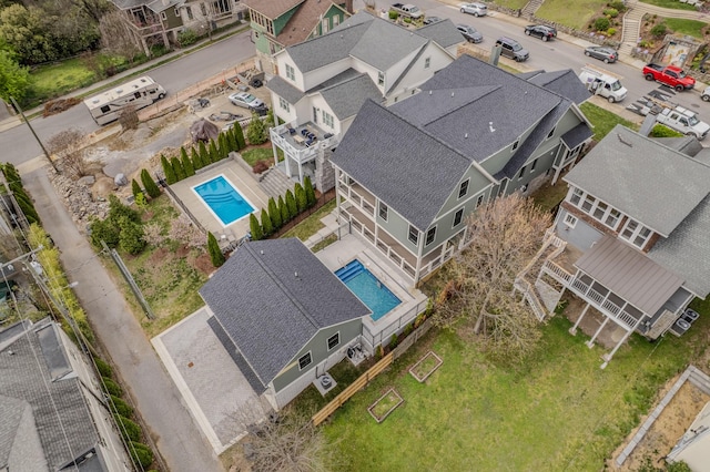 1405 Ashwood Ave, Nashville, TN 37212 - drone / aerial view
