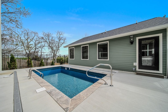 1405 Ashwood Ave, Nashville, TN 37212 - view of pool featuring a patio area, a fenced in pool, and fence
