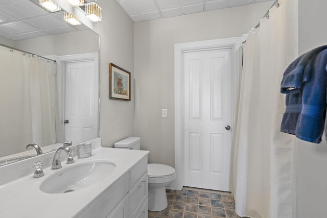 4 Colonel Winstead Dr, Brentwood, TN 37027 - full bath with a shower with curtain, vanity, and toilet