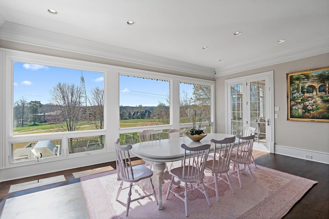 4 Colonel Winstead Dr, Brentwood, TN 37027 - sunroom with french doors