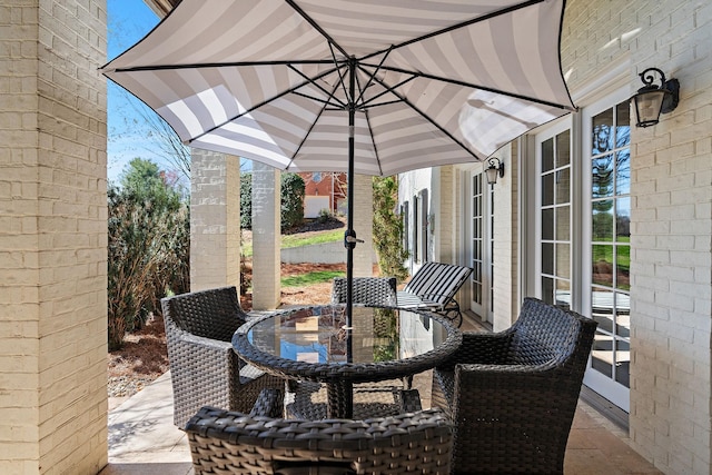 4 Colonel Winstead Dr, Brentwood, TN 37027 - view of patio with outdoor dining area
