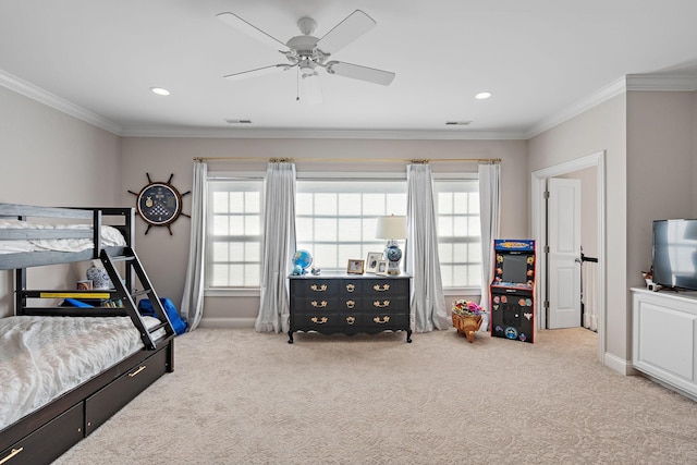 4 Colonel Winstead Dr, Brentwood, TN 37027 - bedroom with carpet floors, crown molding, and baseboards