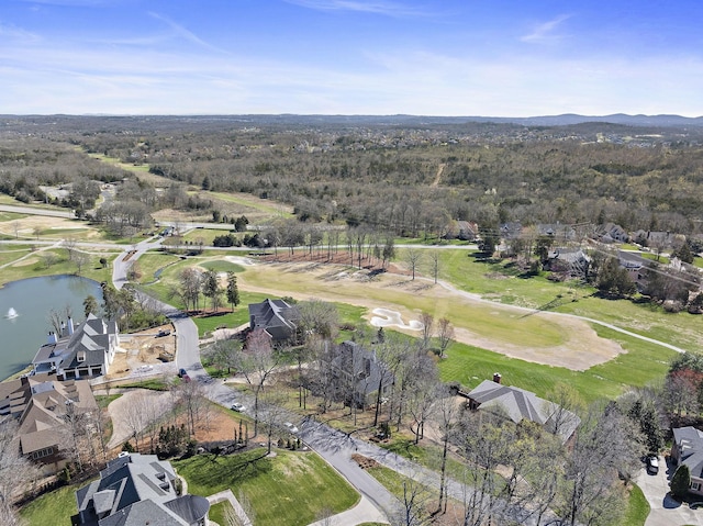 4 Colonel Winstead Dr, Brentwood, TN 37027 - bird's eye view featuring view of golf course, a water view, and a residential view