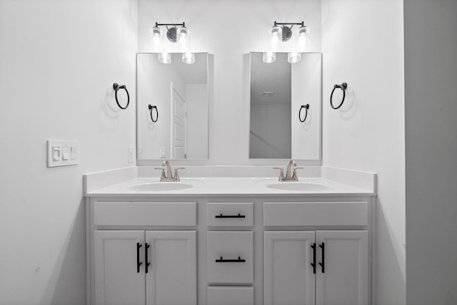 221 Wesson Dr, Clarksville, TN 37043 - bathroom with double vanity and a sink