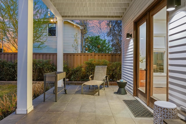 924 Gilmore Ave, Nashville, TN 37204 - view of patio with fence