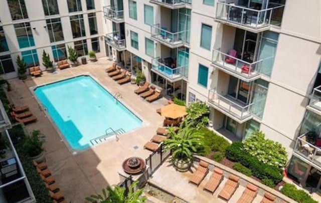 view of pool