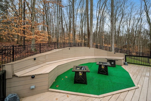 view of deck