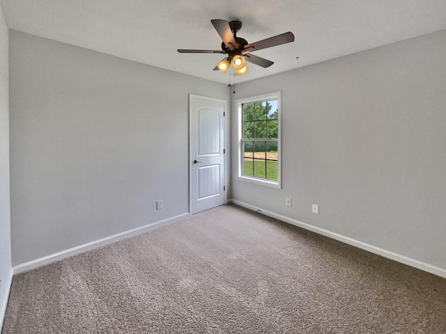 851 Salem Rd, Clarksville, TN 37040 - unfurnished room featuring baseboards, carpet floors, and ceiling fan
