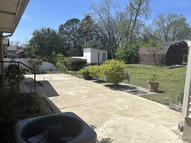 251 Sailboat Dr, Nashville, TN 37217 - view of patio / terrace featuring central air condition unit