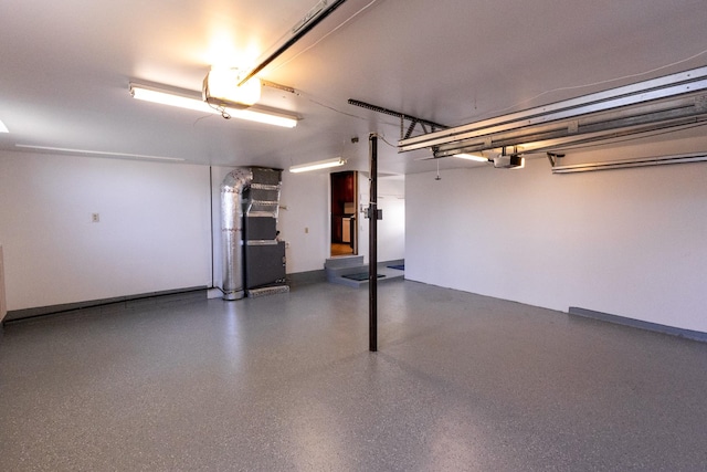 251 Sailboat Dr, Nashville, TN 37217 - garage featuring heating unit and a garage door opener