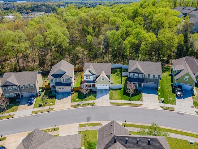 2037 Hamilton Hill Dr, Antioch, TN 37013 - bird's eye view with a view of trees and a residential view