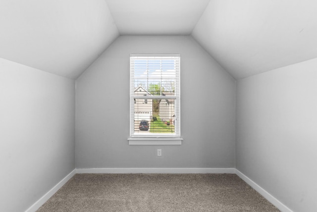 2037 Hamilton Hill Dr, Antioch, TN 37013 - bonus room with carpet floors, vaulted ceiling, and baseboards