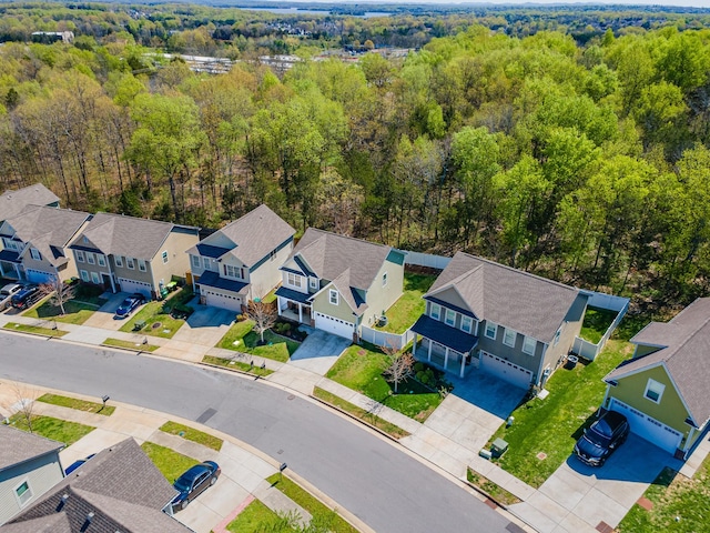 2037 Hamilton Hill Dr, Antioch, TN 37013 - aerial view with a view of trees and a residential view