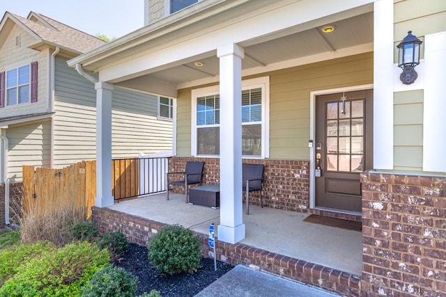 2037 Hamilton Hill Dr, Antioch, TN 37013 - property entrance featuring brick siding and a porch