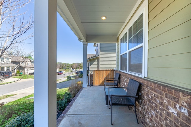 2037 Hamilton Hill Dr, Antioch, TN 37013 - view of patio / terrace featuring covered porch