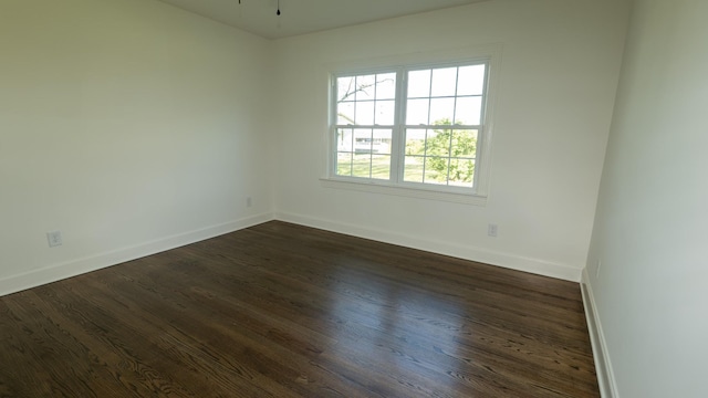 259 W End Hts, Lebanon, TN 37087 - spare room featuring baseboards and dark wood-style floors